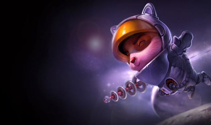 astronaut teemo 12 variante drucken pack liga of legenden kunst spielzeug statue zahl figur 3d print model - Mito3D