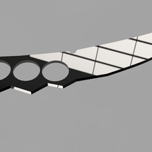 asuma chakra blade naruto blades knives cosplay weapon kunai trench fighting 3d print model - Mito3D