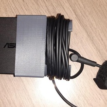 ordinateur portable asus chargeur enrouleur de câble outil l'électronique bloc d'alimentation 3d print model - Mito3D