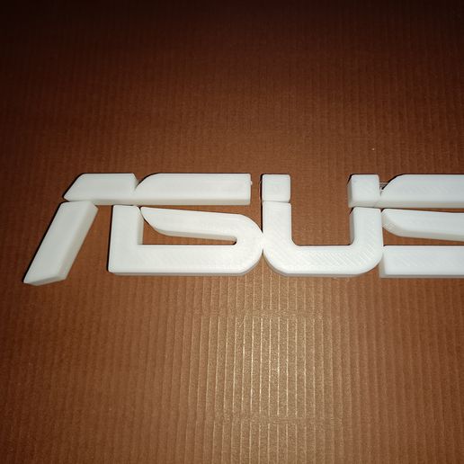 asus logo Arte teléfono inteligente ordenador portátil tecnología sitio web icono símbolo ios ventanas bricoloup 3d 3D print model - Mito3D