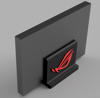 asus rog laptop holder stand gaming 3d print model - Mito3D