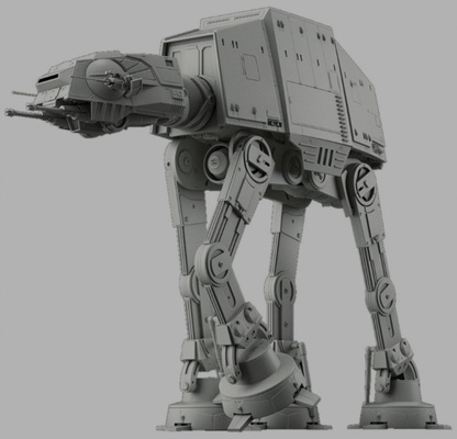 at-at star wars 3d print model - Mito3D