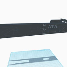 ata ak moderno receptor airsoft aeg artilugio pistola adjunto archivo réplica akm ak105 ak47 ak74 rpk 3d print model - Mito3D