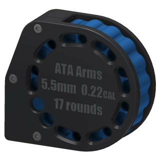 ata arms airborne pellet magazine - 022cal 17 shot 3d print model - Mito3D
