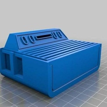 atari 2600 raspberry pi case mame retrogaming computer 3d print model - Mito3D