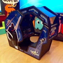 atari star wars arcade cockpit cabinet jeu rétro retrogaming 3d print model - Mito3D