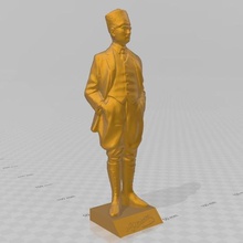 atat rk statue his signature various 3d print model - Mito3D