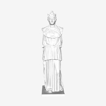 atenea parthenos louvre de parís el muse du museo del francia 3d print model - Mito3D