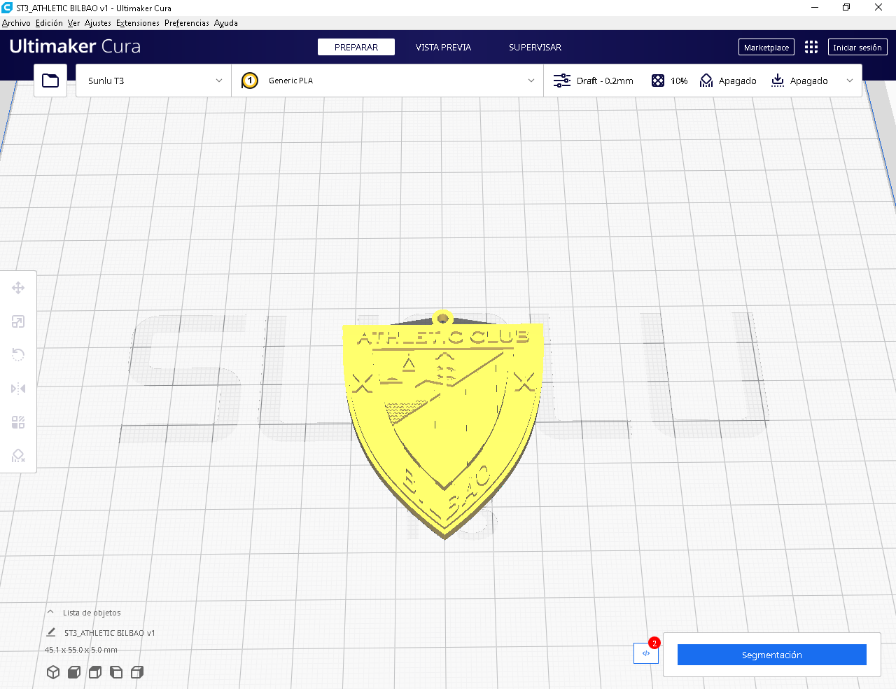 Atlético bilbao joalheria chaveiros chave argolas chaveiro arte Projeto futebol 3D print model - Mito3D