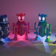 atium game robot toy droid twotreesrobot
