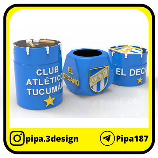atl tico tucuman compañero conjunto calabaza Atlético yerbero azúcar molino yerba fútbol 3d print model - Mito3D