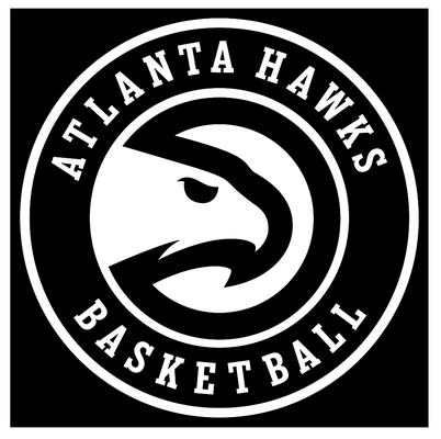 atlanta hawks basketball logo 3d print model - Mito3D