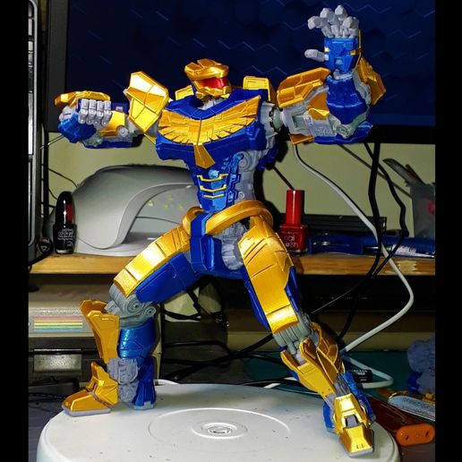 Atlas destruidor maxlab versão pacífico borda jaeger mecha robô articulado brinquedo brinquedos guerra açao figura veículo anime cinema 3D print model - Mito3D