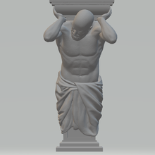 atlante supporto colonna romano greco gpu 3d print model - Mito3D