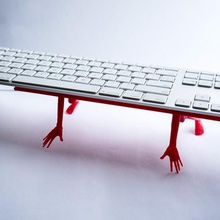 atlas eingegeben gadget computer keyboard-Ständer 3d print model - Mito3D
