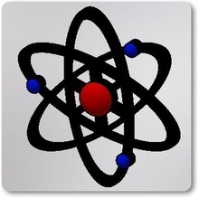 atom anahtarlık moda anahtar yüzük fizik kimya 3d print model - Mito3D