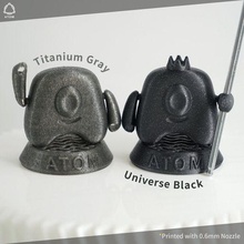 atom maskot oyun aksiyon şekil atom3dp macot taşınabilir oyuncak 3d print model - Mito3D