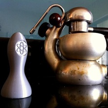 atomic café tamper a casa do agregado familiar retro art deco 3d print model - Mito3D