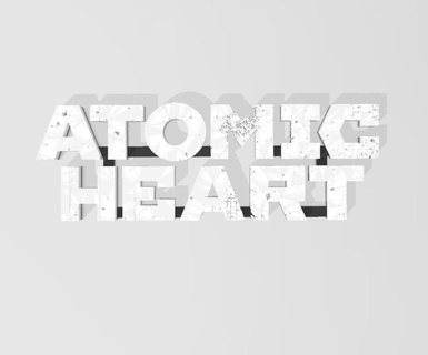 atomic heart logo Home game videogame pc console gamer gaming shooter 3d print model - Mito3D