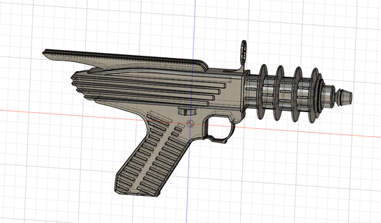 atomiseur gta raygun réplique gtav pistolet soutenir jouet cosplay statue Douane 3d print model - Mito3D