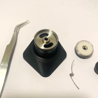 Zerstäuber Unterstützung cigarette elektronisch Zigarette Dampfen Docht Spule wiederaufbaubar DIY Werkzeuge 3d print model - Mito3D
