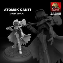 atomsk canti fooly cooly art robot guitar bass 3d print model - Mito3D