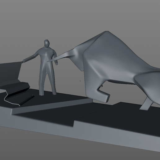 atreides touro lutador arte duna 3D print model - Mito3D