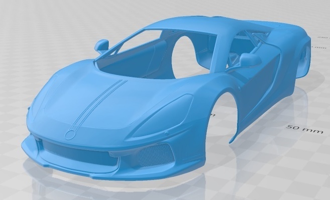 ats gt 2021 yazdırılabilir vücut araba yuva ölçülü tamiya rc miniz hobi mikro döküm 3d print model - Mito3D