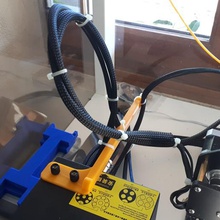 ataşe kabloları 10 cr aracı Kablolar kablo zinciri rehberi yönetimi 3d yazıcı aksesuarları 3d print model - Mito3D