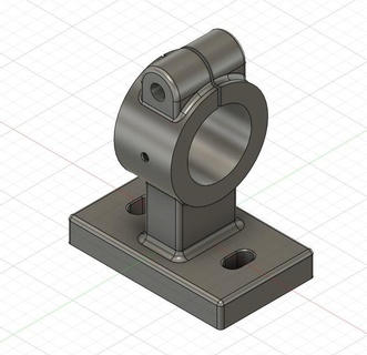 attachment duct 3d print model - Mito3D