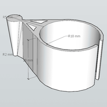 l'attachement de l'aspirateur balai la maison karcher dexter fixation 3d print model - Mito3D
