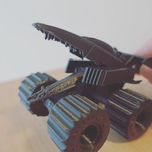 ataque pack riprat a arte brinquedo de carro jogo caminhão 3d print model - Mito3D