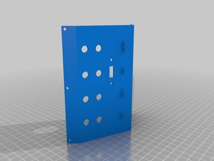atx panchina energia scoppiare allegato utensili fornitura scatola banco elettronica 3d print model - Mito3D