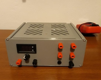 atx power supply lab fuente de alimentacion laboratorio case mount psu electronics 3d print model - Mito3D