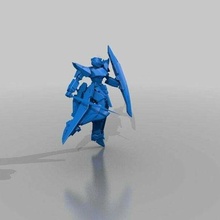 auberon robots guerre machine action figure robotique 3d print model - Mito3D