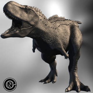 aucasauro Garridon dinossauro fóssil carnívoro abelisauridae paleontologia 3d print model - Mito3D