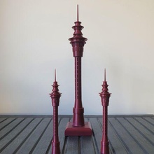 auckland sky tower architecture building monument 3d print model - Mito3D