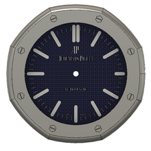 audemars porquinho parede relógio 3d print model - Mito3D