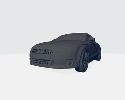 audi Home sport car speed 3d print model - Mito3D