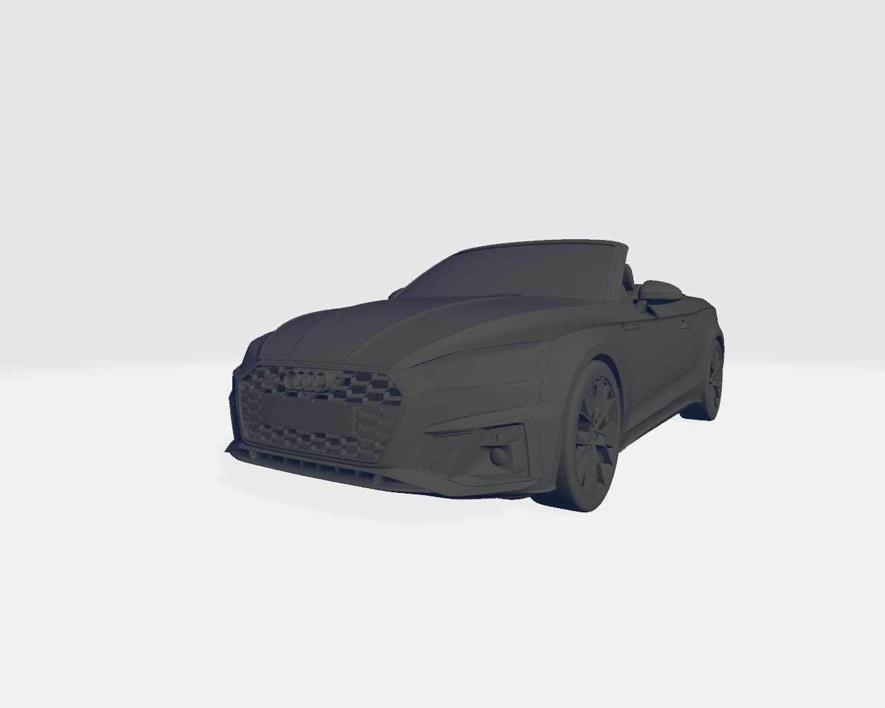 audi Zuhause Haus Sport Wagen Geschwindigkeit 3D print model - Mito3D