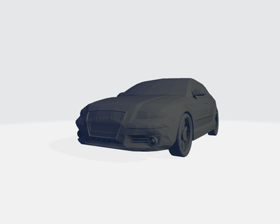 audi Accueil maison sport voiture vitesse 3d print model - Mito3D