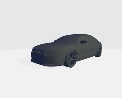 audi Home sport car speed 3d print model - Mito3D