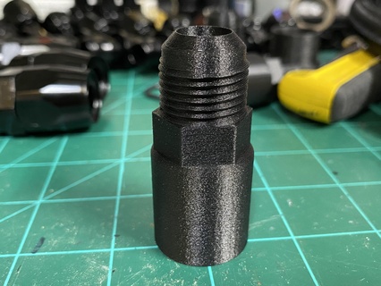 audi 30t pcv relocation 10an fittings supercharged 3d print model - Mito3D