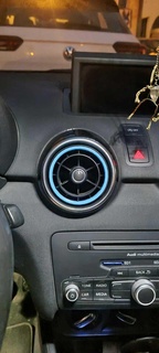 audi a1 air vent cover aircover vehicleaccessories 3d print model - Mito3D
