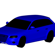 Audi a4 yol 3d print model - Mito3D