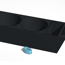 audi a4 b5 zentral Tasse Halter Unterstützung Gadget 3d print model - Mito3D