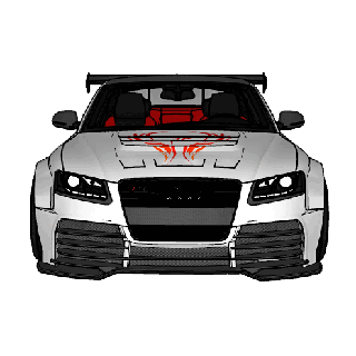 audi a5 supercar auto cars car motorsport suvs traffic police crossovers rally sedans tuning derby races prototype 3d print model - Mito3D