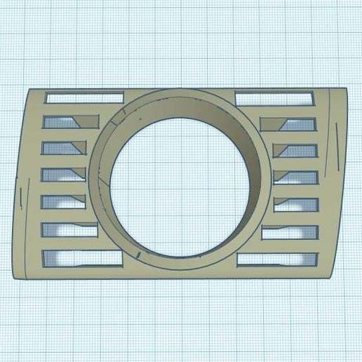 audi a5 drivers side air vent gauge pod various automotive car s4 b5 3D print model - Mito3D