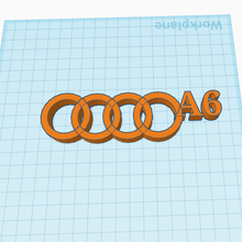 audi a6 chaveiro Projeto 3d print model - Mito3D