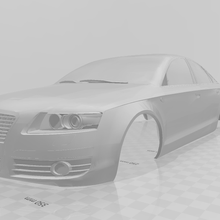 audi a6 rc body game shell tamiya carson hsp himoto car 3d print model - Mito3D